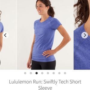 Lululemon Swiftly tshirt